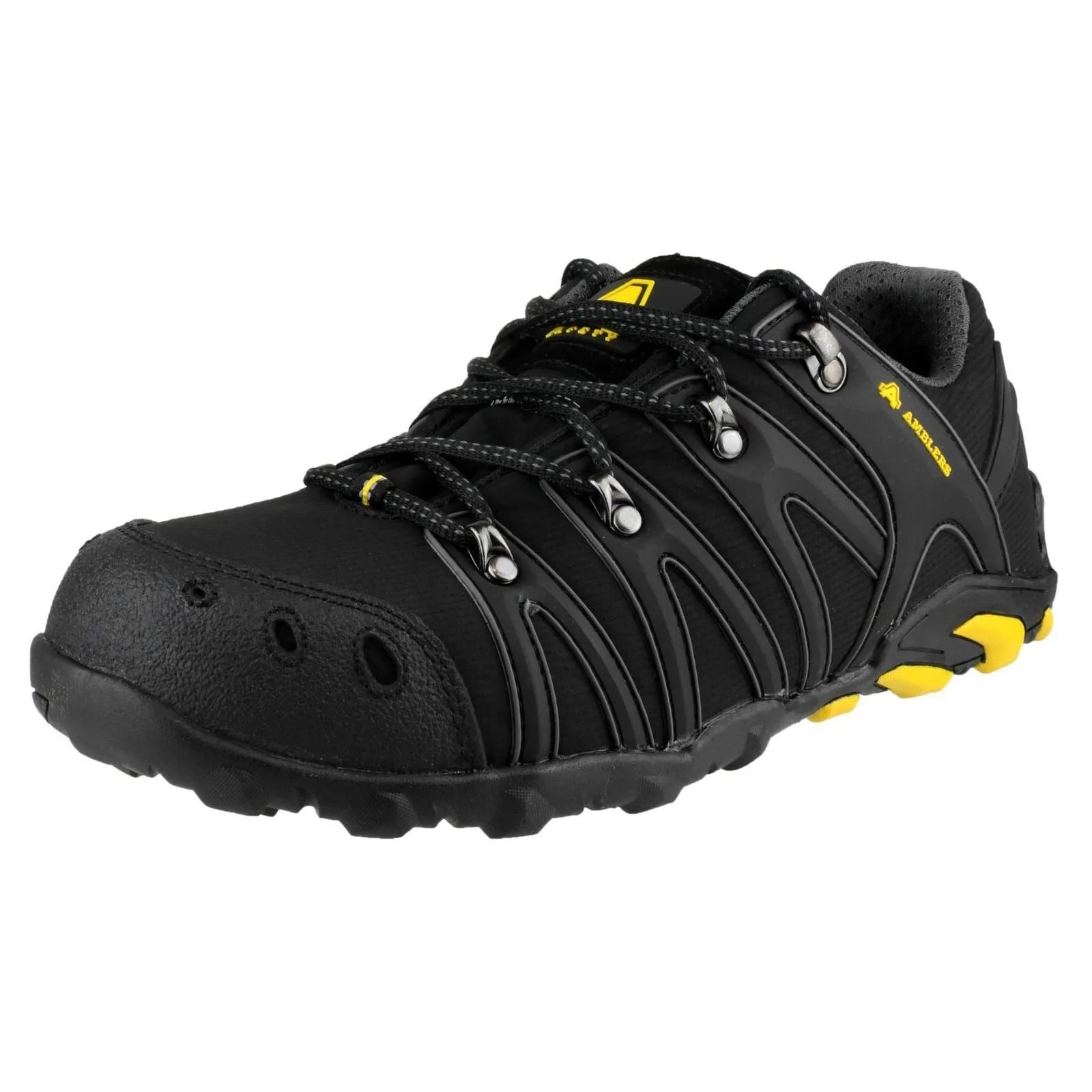Amblers Women Boots - FS23 Soft Shell Safety Trainer in Black, 4-15