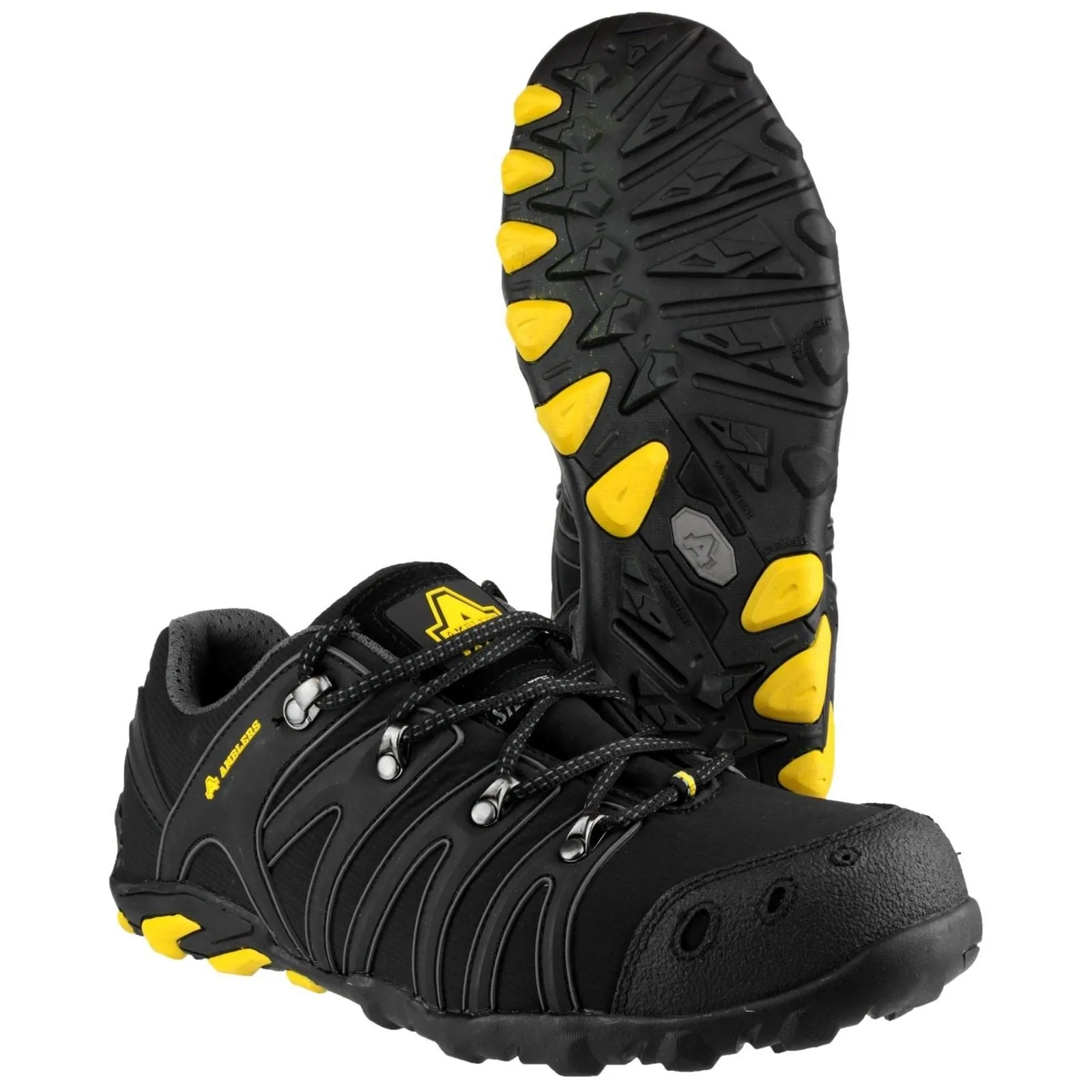 Amblers Women Boots - FS23 Soft Shell Safety Trainer in Black, 4-15