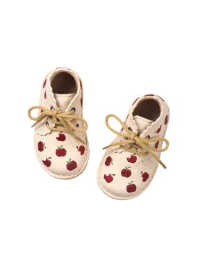 Apple Scallop Boot - Cream