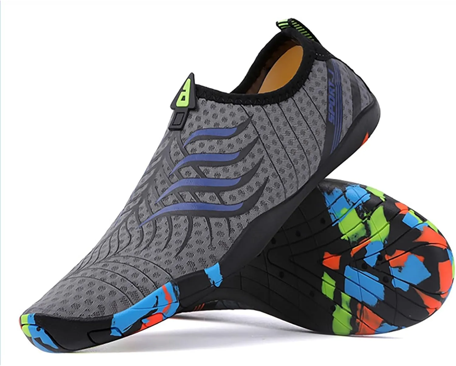 Barefoot Swim Shoes Quick Dry Water Shoes Aqua Socks Non Slip Beach Surf Yoga Camping Boating River Pool Spring Shoe for Women 2025