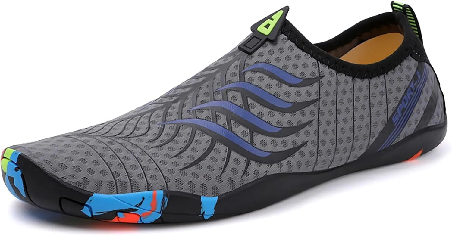 Barefoot Swim Shoes Quick Dry Water Shoes Aqua Socks Non Slip Beach Surf Yoga Camping Boating River Pool Spring Shoe for Women 2025