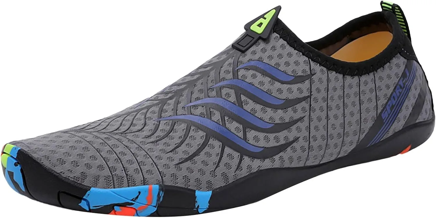 Barefoot Swim Shoes Quick Dry Water Shoes Aqua Socks Non Slip Beach Surf Yoga Camping Boating River Pool Spring Shoe for Women 2025