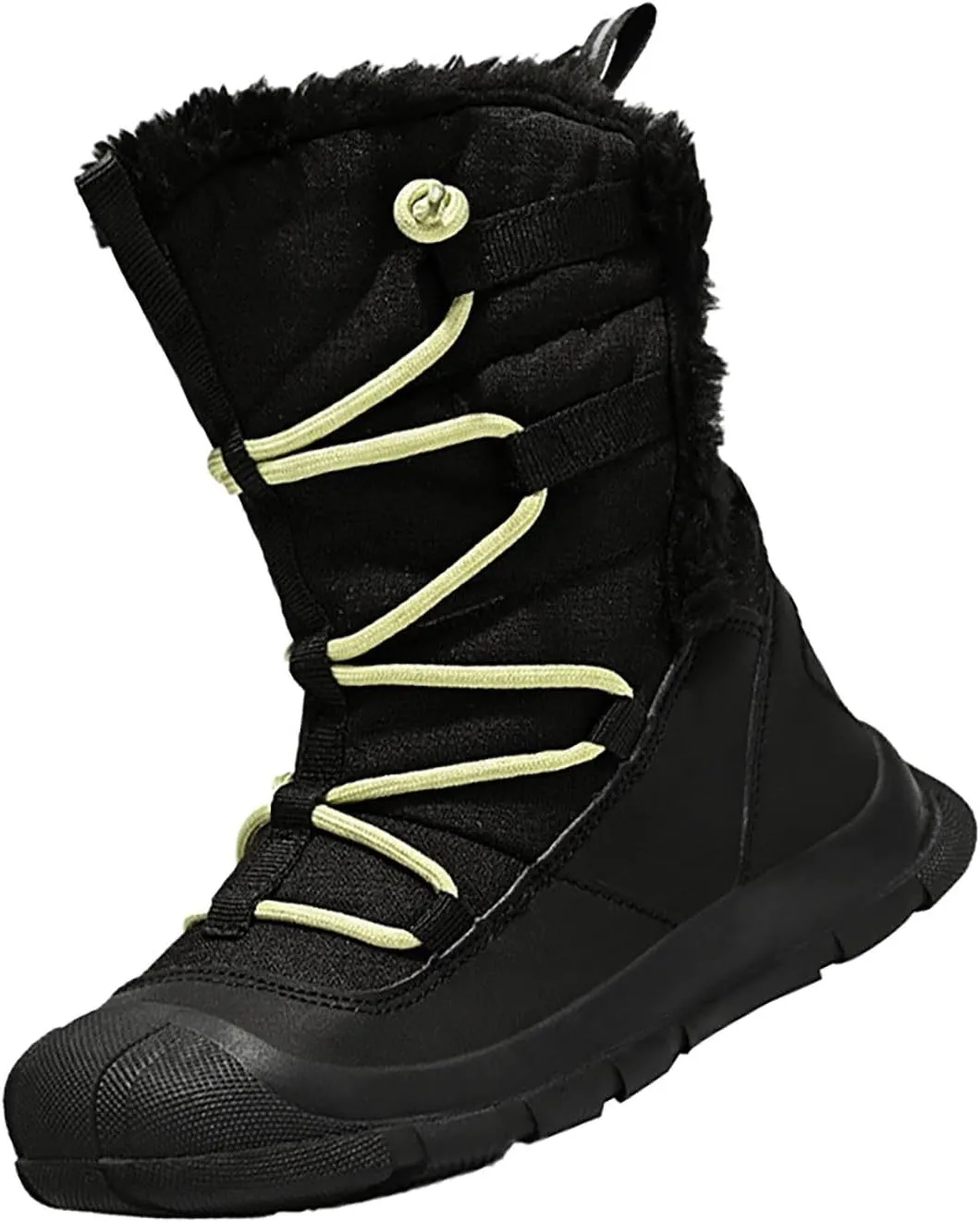 Boys Kids Snow Boots Winter Water-Proof Non Slip Platform Cold Weather Insulated Shoes Outdoor Hiking Sneakers