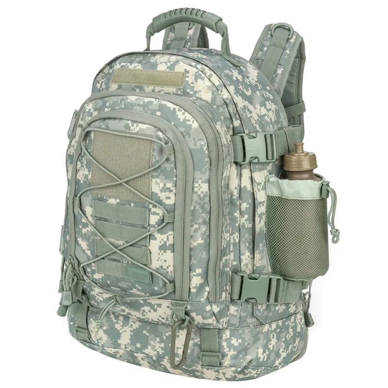 Extra Large 60L Tactical Backpack for Men Women Outdoor Water Resistant Hiking Backpacks Travel Backpack Laptop Backpacks