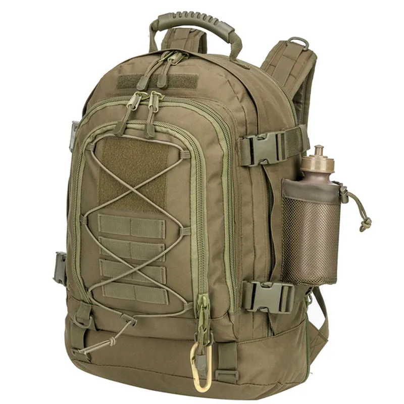 Extra Large 60L Tactical Backpack for Men Women Outdoor Water Resistant Hiking Backpacks Travel Backpack Laptop Backpacks