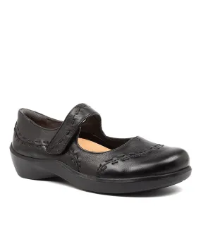 Gummibear | Wide | Leather | Black