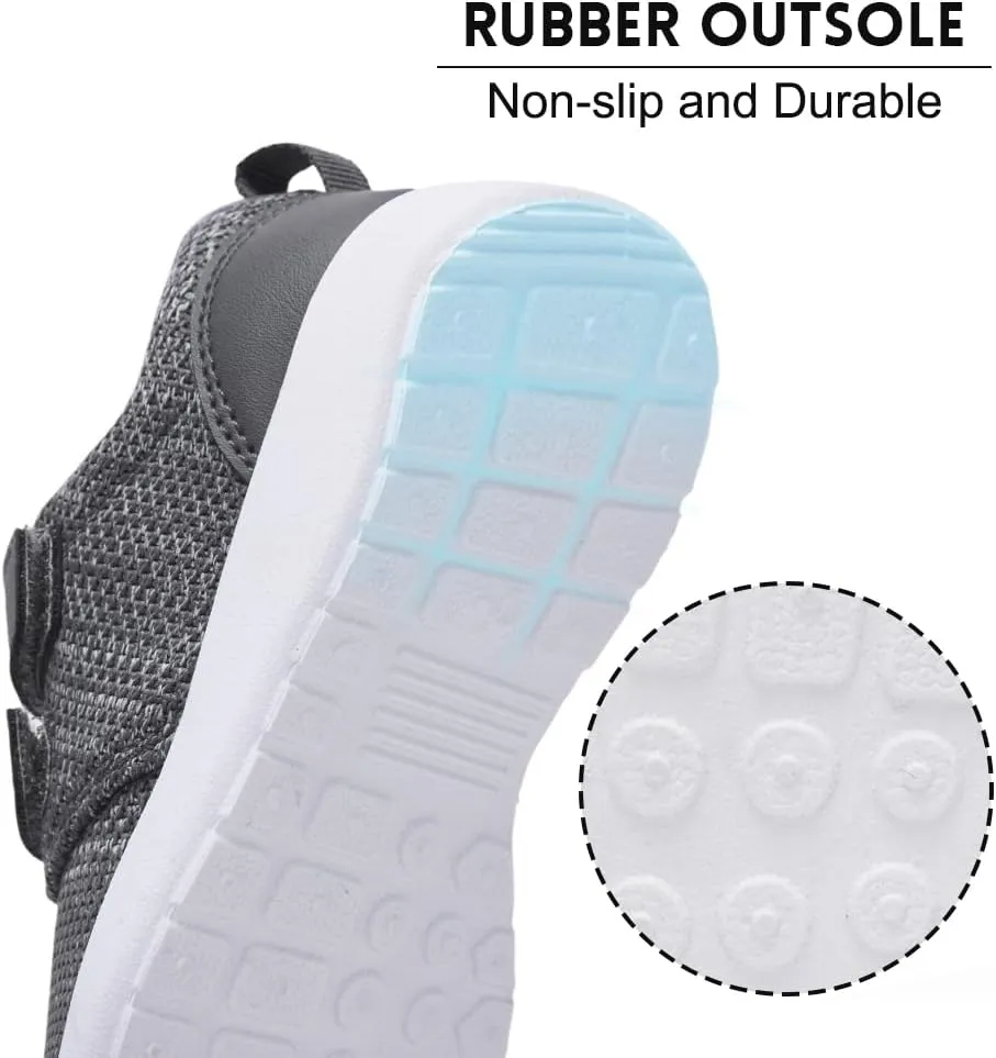 HIITAVE Toddler/Little Kid Boys Girls Shoes Running/Walking Sports Sneakers