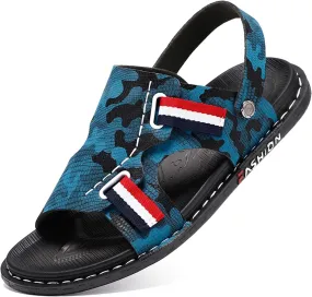 Hopelong Men's Outdoor Hiking Sandals, Beach Slides Waterproof Summer Open Toe Athletic Outdoor Sandal
