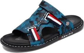 Hopelong Men's Outdoor Hiking Sandals, Beach Slides Waterproof Summer Open Toe Athletic Outdoor Sandal