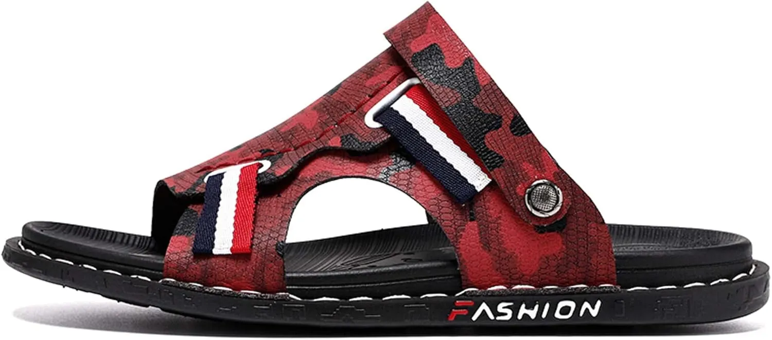 Hopelong Men's Outdoor Hiking Sandals, Beach Slides Waterproof Summer Open Toe Athletic Outdoor Sandal