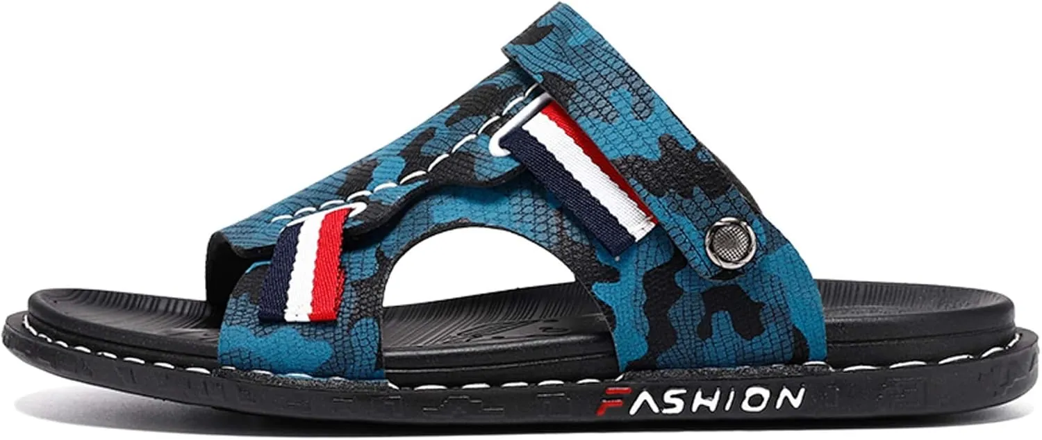 Hopelong Men's Outdoor Hiking Sandals, Beach Slides Waterproof Summer Open Toe Athletic Outdoor Sandal