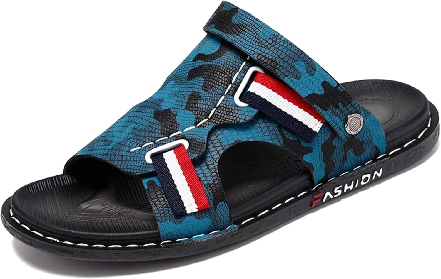 Hopelong Men's Outdoor Hiking Sandals, Beach Slides Waterproof Summer Open Toe Athletic Outdoor Sandal