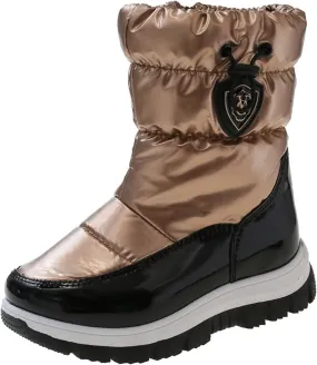 Insulated Snow Boots for Kids Waterroof Winter Comfortable Mid Calf Thicken Warm Outdoor Hiking Sport Sneakers