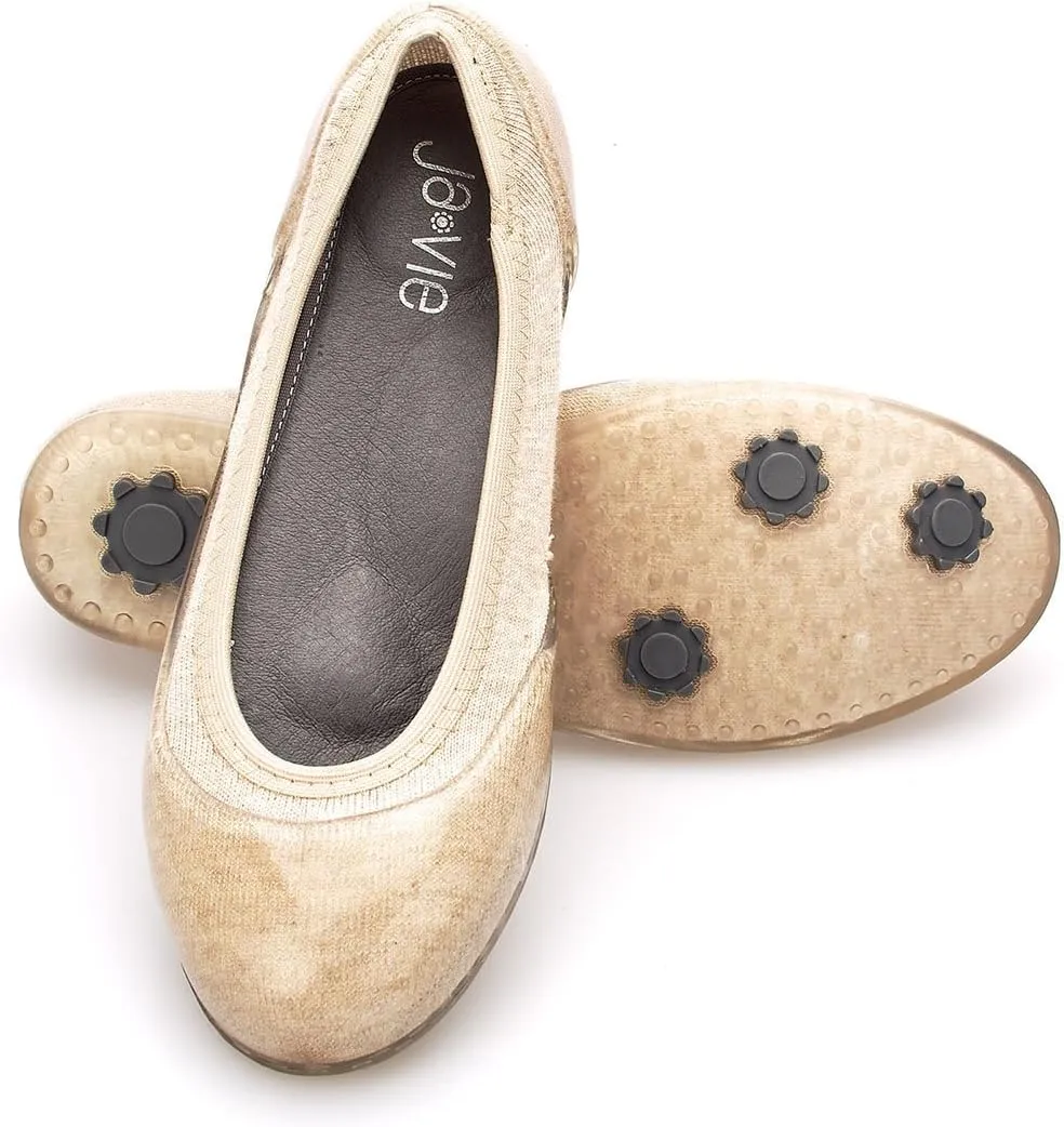 ja vie Walking Shoes for Women Ballet Flats Style for Every Day Wear Driving Walking