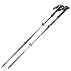 LUYILA Carbon Fiber Trekking Poles – Lightweight Quick Lock