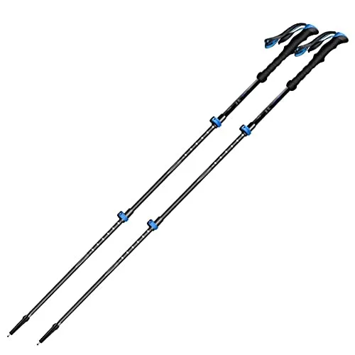 LUYILA Carbon Fiber Trekking Poles – Lightweight Quick Lock