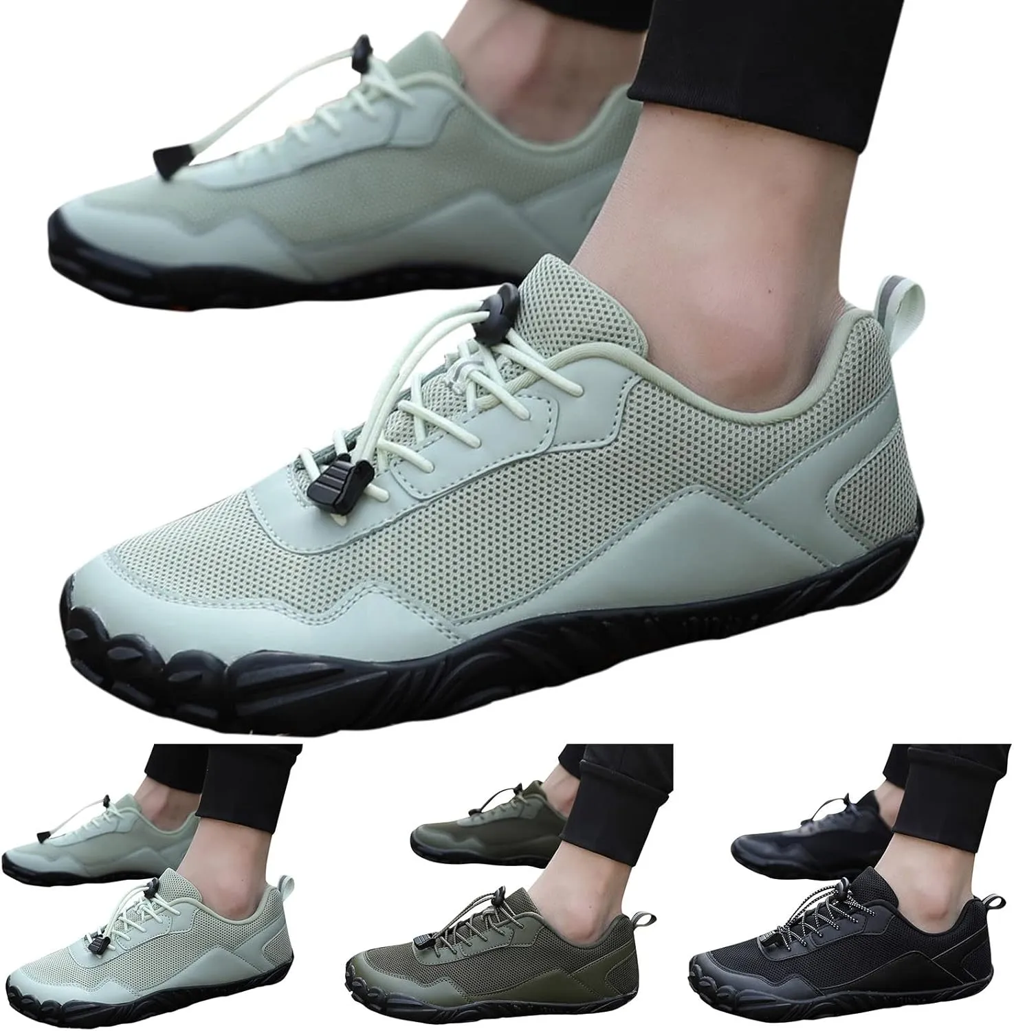 Mens Closed Toe Water Shoes 10 Breathable Non Slip Athletic Water Shoes Hiking Womens Wide Water Shoes Beach Swim Pool River Shoes for Pool Beach Surf Walking Water Park