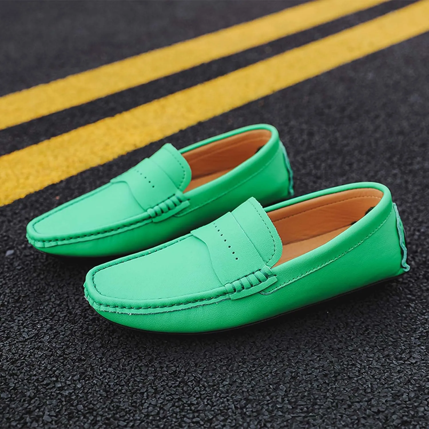 Men's Loafers-Comfortable Driving Shoes-Lightweight Casual Shoes-Non-Slip Walking Shoes-Outdoor Casual Walking Shoes-Fashion Sneakers-Large Men's Shoes-5-15 US Sizes