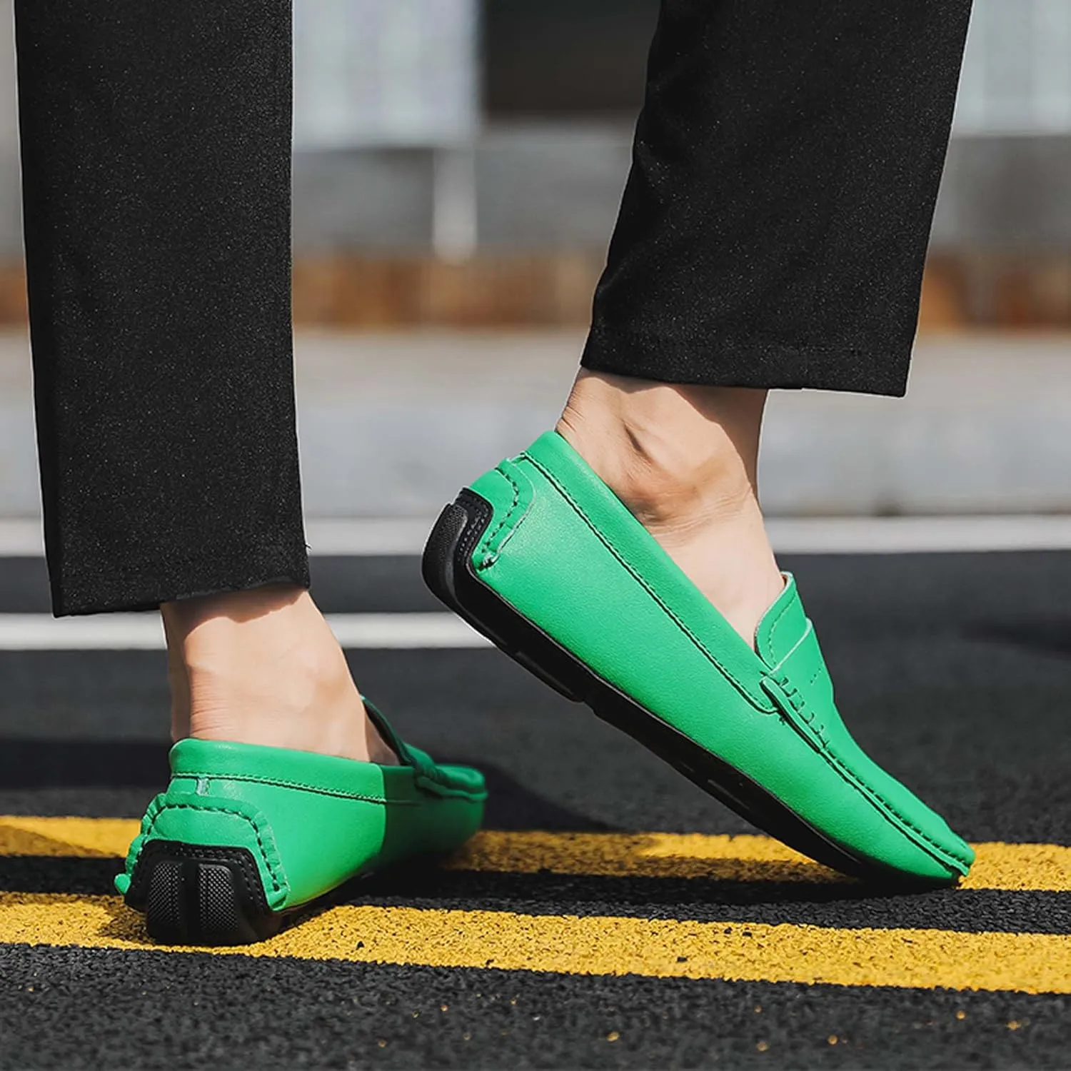 Men's Loafers-Comfortable Driving Shoes-Lightweight Casual Shoes-Non-Slip Walking Shoes-Outdoor Casual Walking Shoes-Fashion Sneakers-Large Men's Shoes-5-15 US Sizes