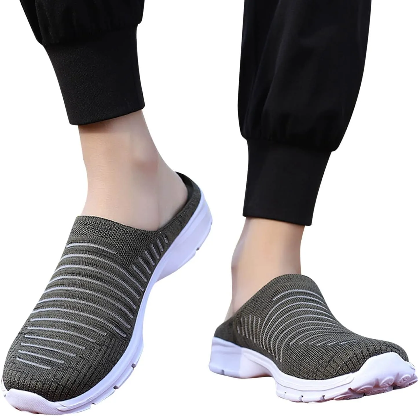 Mens Slippers with Arch Support Casual Mules Tennis Shoes Womens Fashion Black Casual Shoes Women Shoes Sneakers Brown Tennis Shoe Trainers Shoe