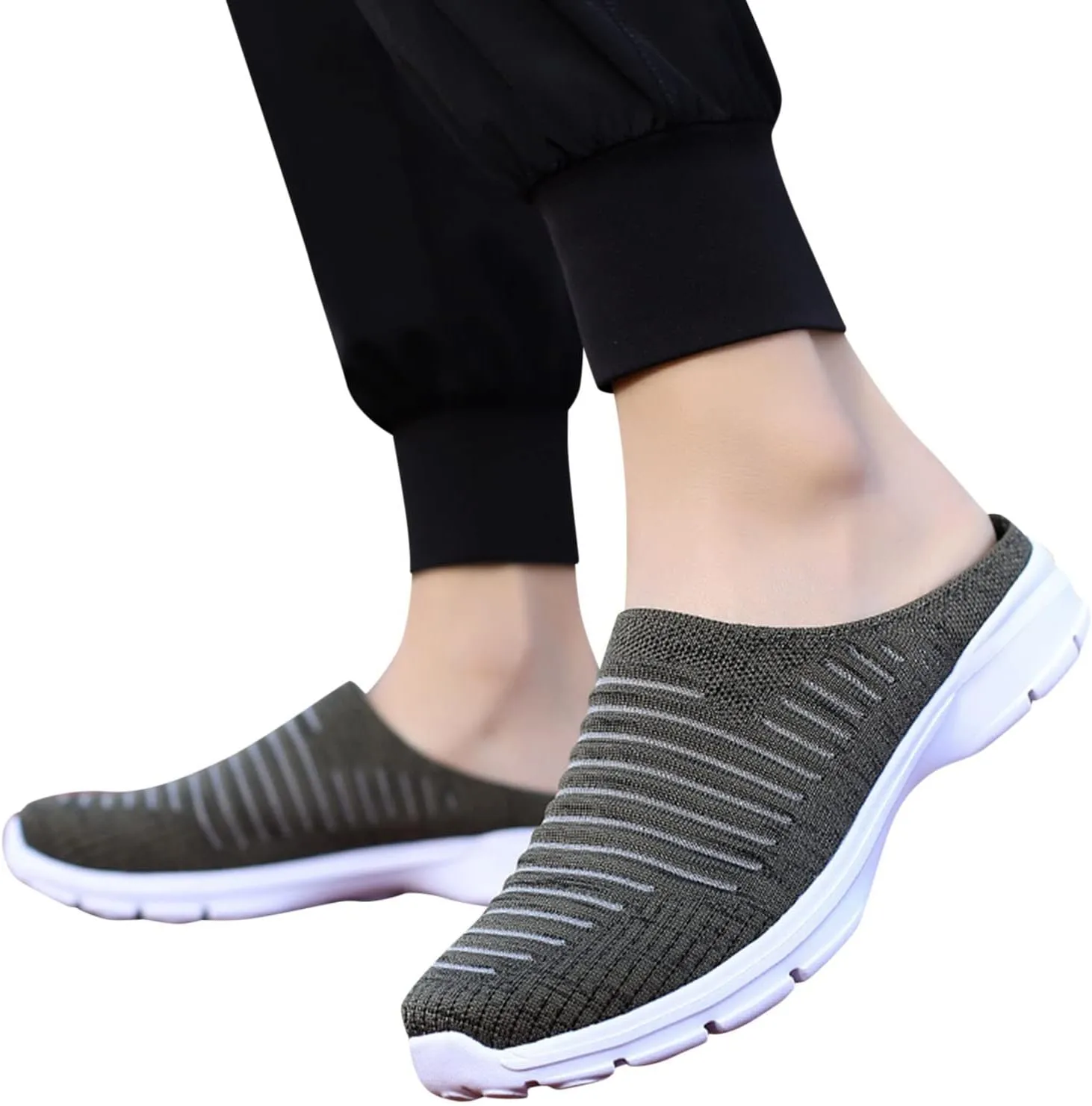 Mens Slippers with Arch Support Casual Mules Tennis Shoes Womens Fashion Black Casual Shoes Women Shoes Sneakers Brown Tennis Shoe Trainers Shoe