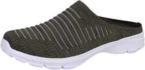 Mens Slippers with Arch Support Casual Mules Tennis Shoes Womens Fashion Black Casual Shoes Women Shoes Sneakers Brown Tennis Shoe Trainers Shoe