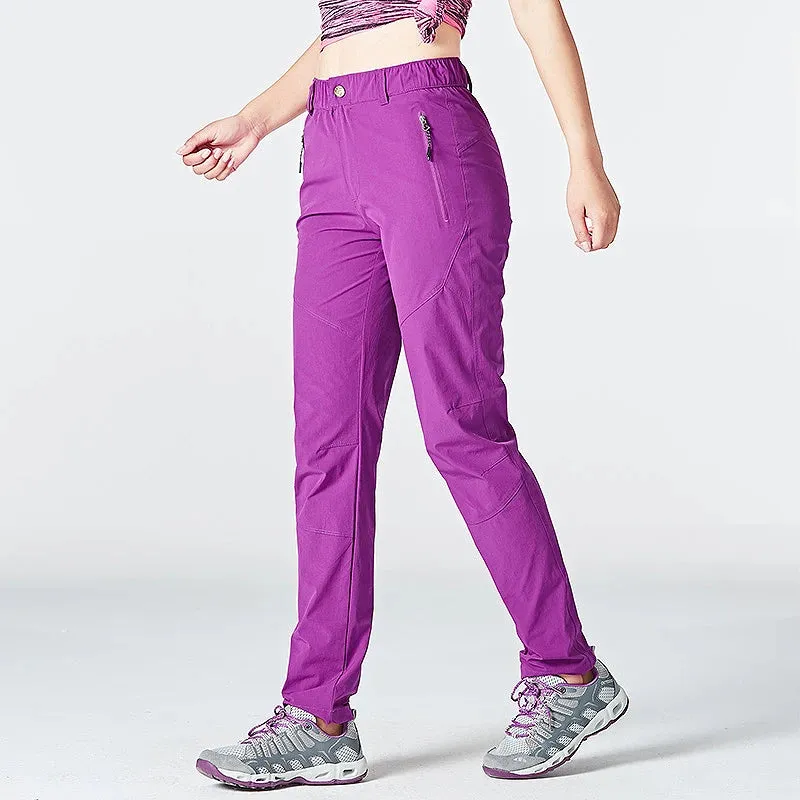 Quick Dry Mountain Hiking Pants for Outdoor Camping and Climbing
