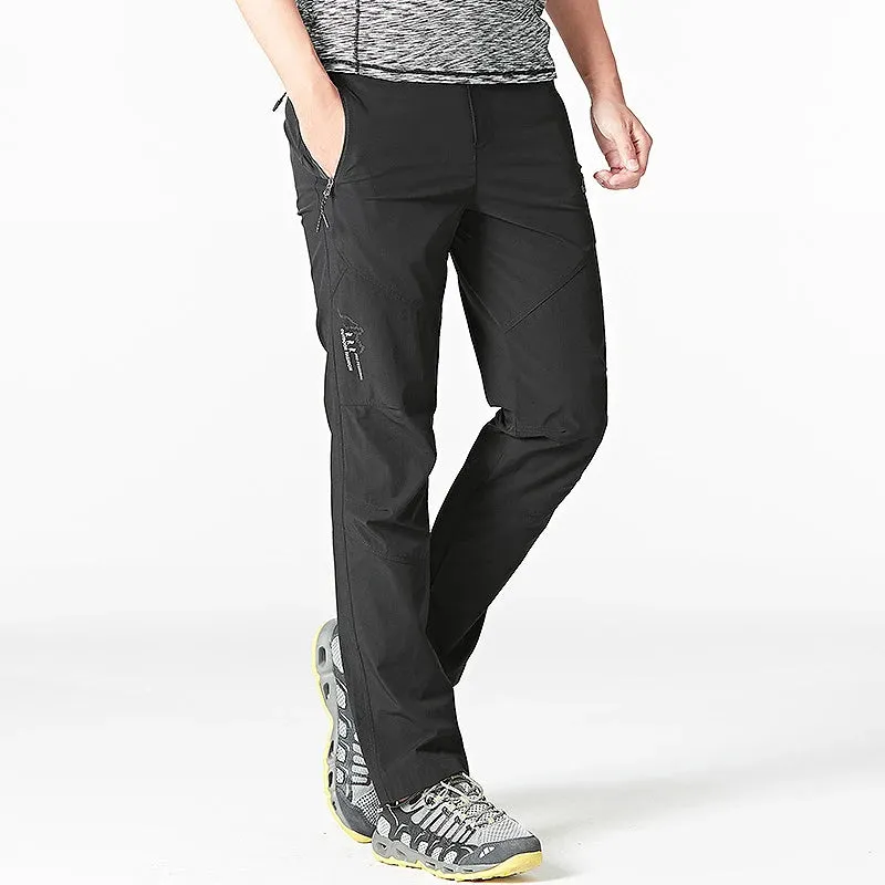 Quick Dry Mountain Hiking Pants for Outdoor Camping and Climbing