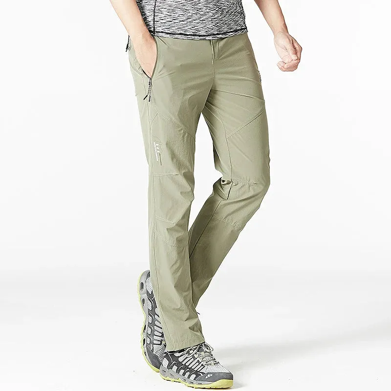 Quick Dry Mountain Hiking Pants for Outdoor Camping and Climbing
