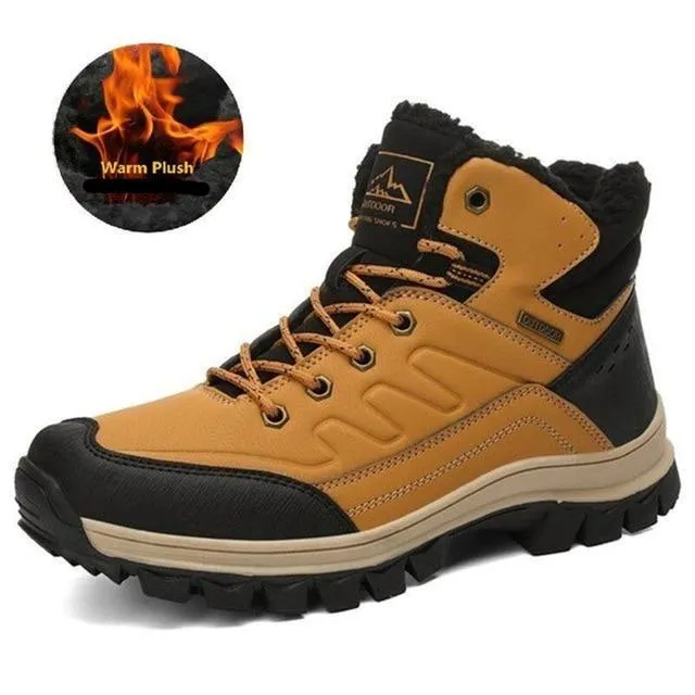 Vancat™ Waterproof Ultra Warm Leather Boots For Men