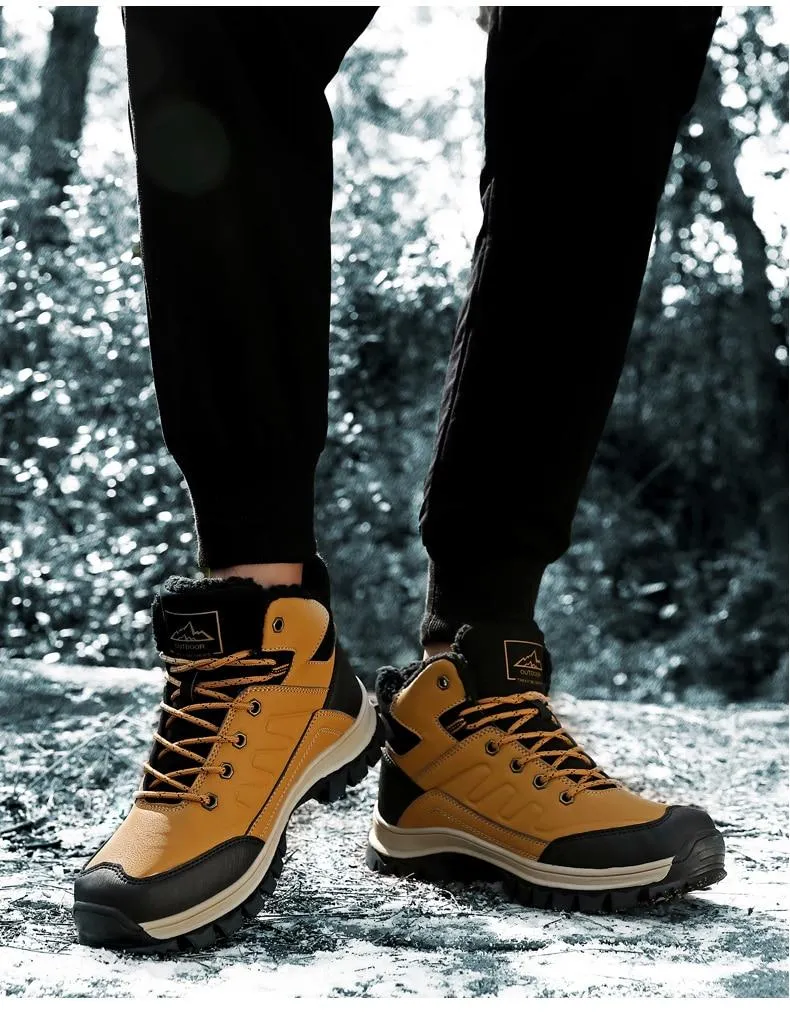 Vancat™ Waterproof Ultra Warm Leather Boots For Men