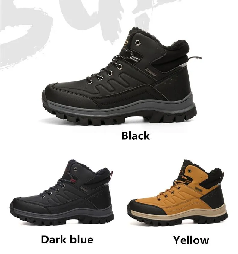 Vancat™ Waterproof Ultra Warm Leather Boots For Men