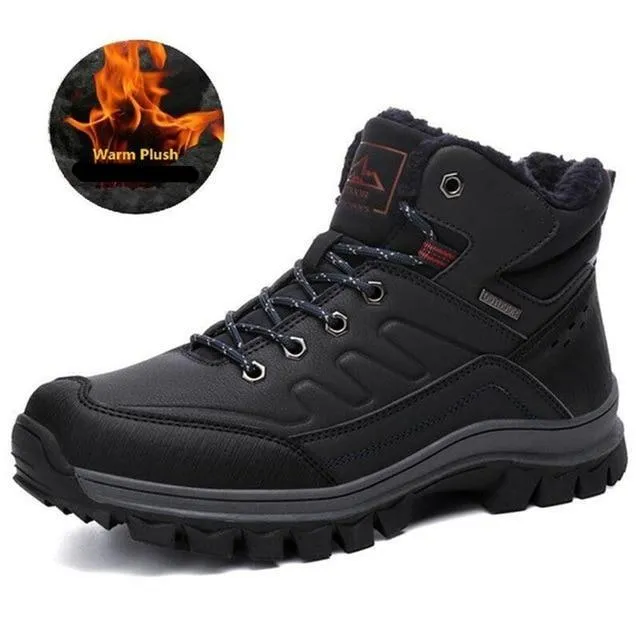 Vancat™ Waterproof Ultra Warm Leather Boots For Men