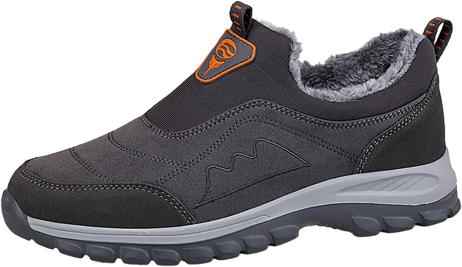 Walking Shoes for Men Slip-On Loafer Work Sneakers Waterproof Sneakers Hiking Sneakers Work Shoes