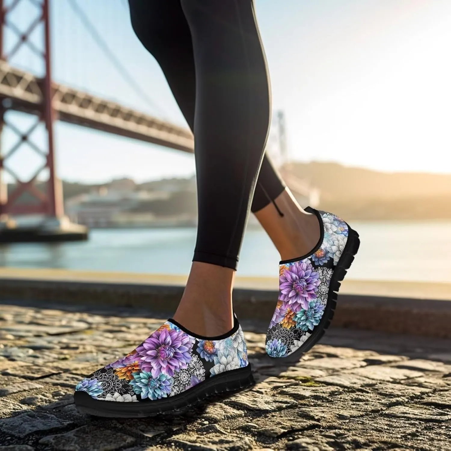 Women Slip On Shoes Casual Walking Shoes for Women Comfy Travel Shoes