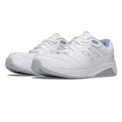Women's Walking Diabetic Shoes - New Balance 928 - White/Blue