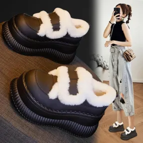 Womens Winter Boots Men Womens Winter Snow Boots Insulated Outdoor Hiking Shoes Plush Lined Warm Boots